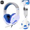 Professional Led Light Gamer Headset For Computer Ps4 Gaming Headphones Bass Stereo Pc Wired Headset With Mic For Pc Gamer Gifts