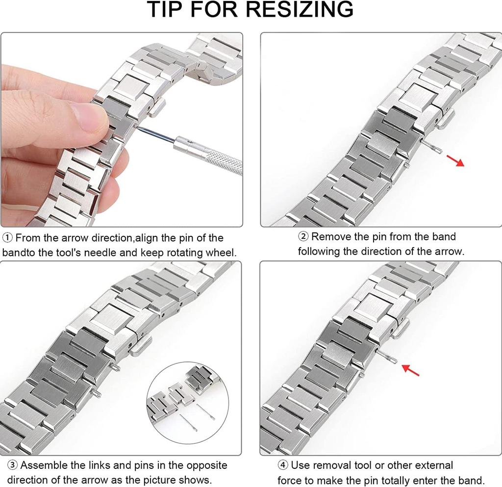 GA2100 4th Generation Watch Bezel Band Watch Replacement Compatible with Casio AP Style Watch Accessories G-Shock GA-2100/GA-2110 (Silver)