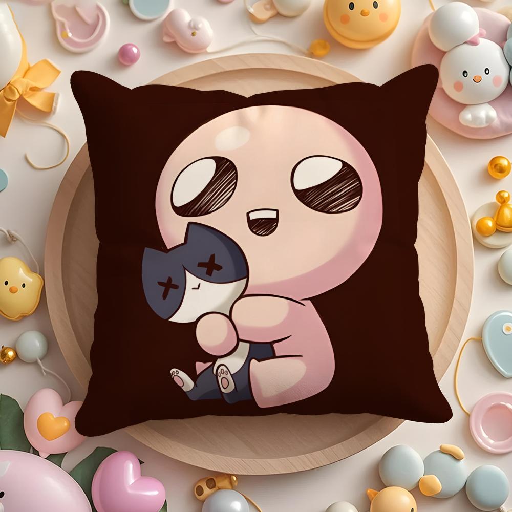 Подушка с принтом The Binding of Isaac для дома и автомобиля, двусторонняя, мягкая и прочная, для повседневного использования