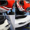 1 Pair Motorcycle Winglet Universal Aerodynamic Spoiler Wing Self-Adhesive Sticker Motorcycle Scooter E-Bikes Decoration