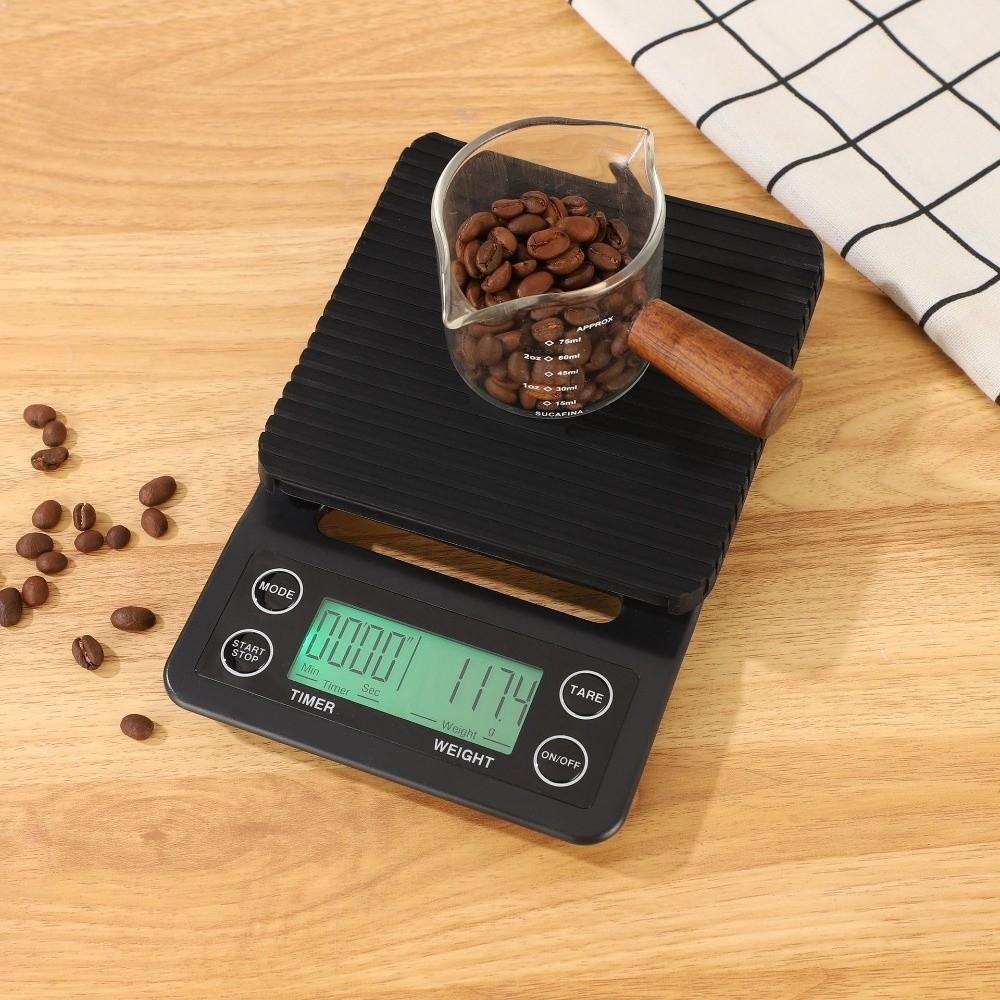 High Precision Kitchen Digital Scale LCD Display Electronic Scale Drip Coffee Scale Travel