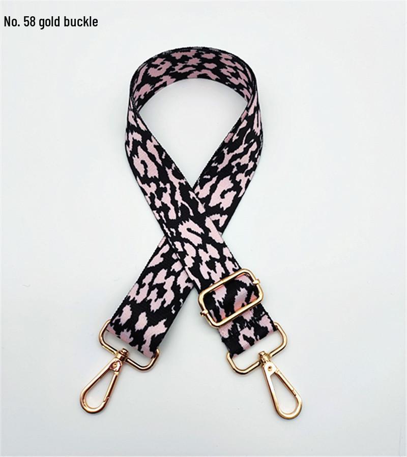 Colorful Ethnic Leopard Print Crossbody Bag Strap - Extended & Widened Replacement for Women's Shoulder Bags