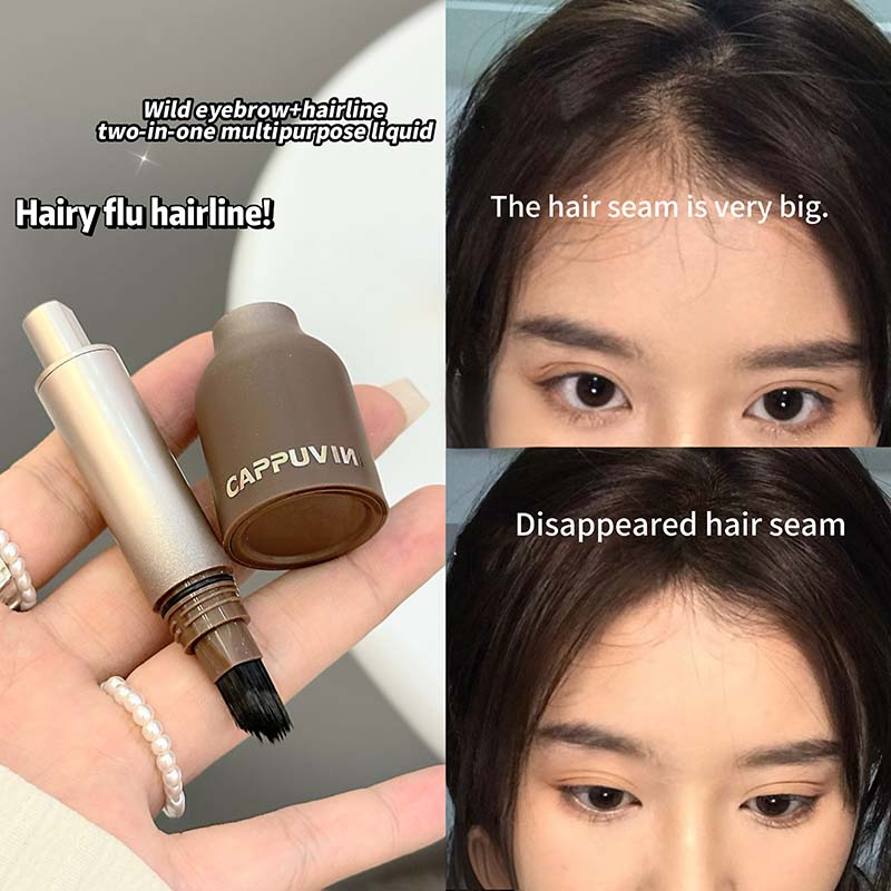 CAPPUVINI Solids Fluffy Hairline Liquid и средство для улучшения бровей