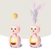Smart Ball for Cats Toy Self Cat Toy Ball Tumbler Cat Catch Ball Colorful Feather Funny Toys for Cat Accessories Mini Toys