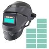 Auto Darkening Welding Helmet Blue Light Blocking Large Viewing Welding Hood Masque Wide Shade Welder Face Shield for TIG MIG ARC Grinding