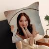 Pop Singer LLaufeyS Pillow Cushion Cover Pillowcase Living Room Sofa Home Decor Customized