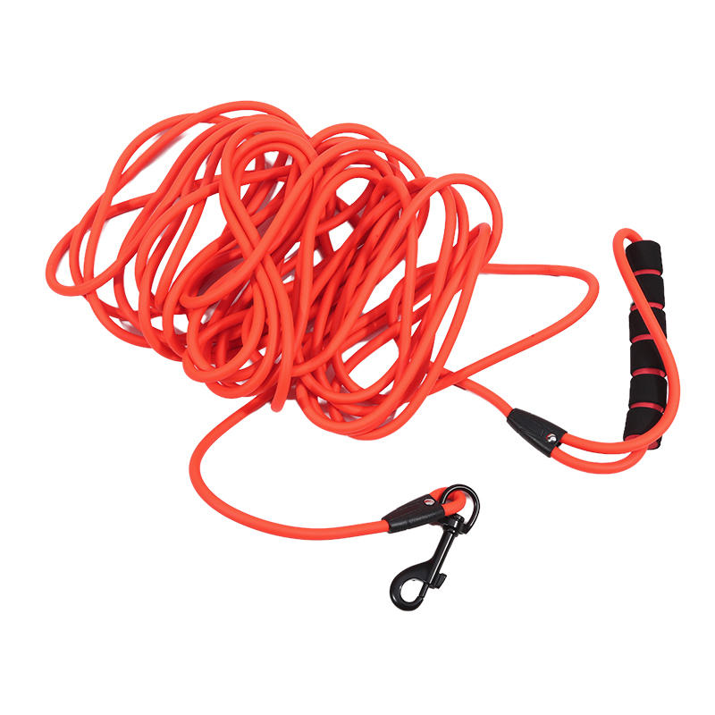 Round Pet Leash 6mm Anti Entanglement Outdoor Dog Leash Cat Leash Safety Rope Explosion-proof Dog Walking Device
