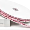 1cm Width Gingham Plaid Ribbon 2.5cm Width Fabric Binding Tape Wavy Edge Ribbon  For Gift Box