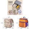 Oxford Cloth Picnic Backpack With Insulated Waterproof Cooler For Outdoor Camping And Hiking