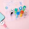 Cute Glossy Silicone Organizer for Data Cable Case Cord