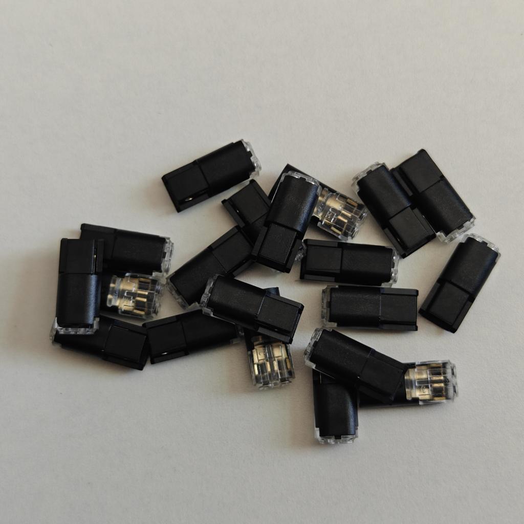 20/50pcs Car Electrical Connector Wire Cable Automotive Electrical Connectors Strip Terminal Connection 2 Pin Way Plug
