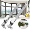 Telescopic Wind Brace Stopper Gusset Fixed Window Limiter Window Restrictor Locks Hardware