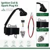 For Husqvarna 135 140 435 440 445 450 Rancher Jonsered CS2240 CS2245 CS2250 Chaaw Ignition Coil & Spark Plug Kit 573935702