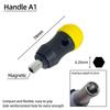 Triangle Head Screwdriver Bit Set Magnetic 1/4" Hex S2 Steel Security Triangular Screw Driver Bits Ratchet Wrench Hand Tools