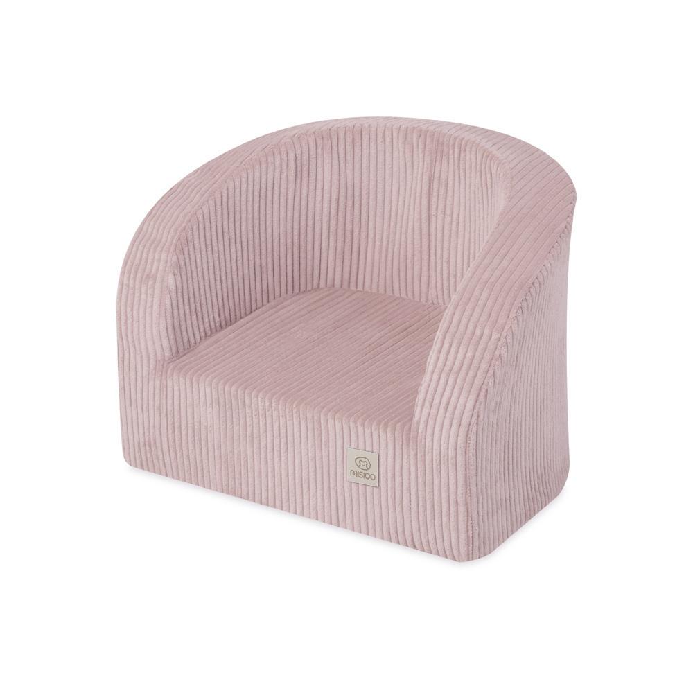 Misioo Dream Corner Children' Seat, Light Pink, Premium Corduroy