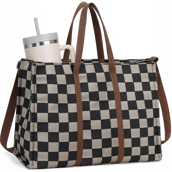 BTOOP Work Tote Bag for Women, Laptop Tote Bag With 15.6 Inch Padded Compartment, Teacher Nurse Bible Bags