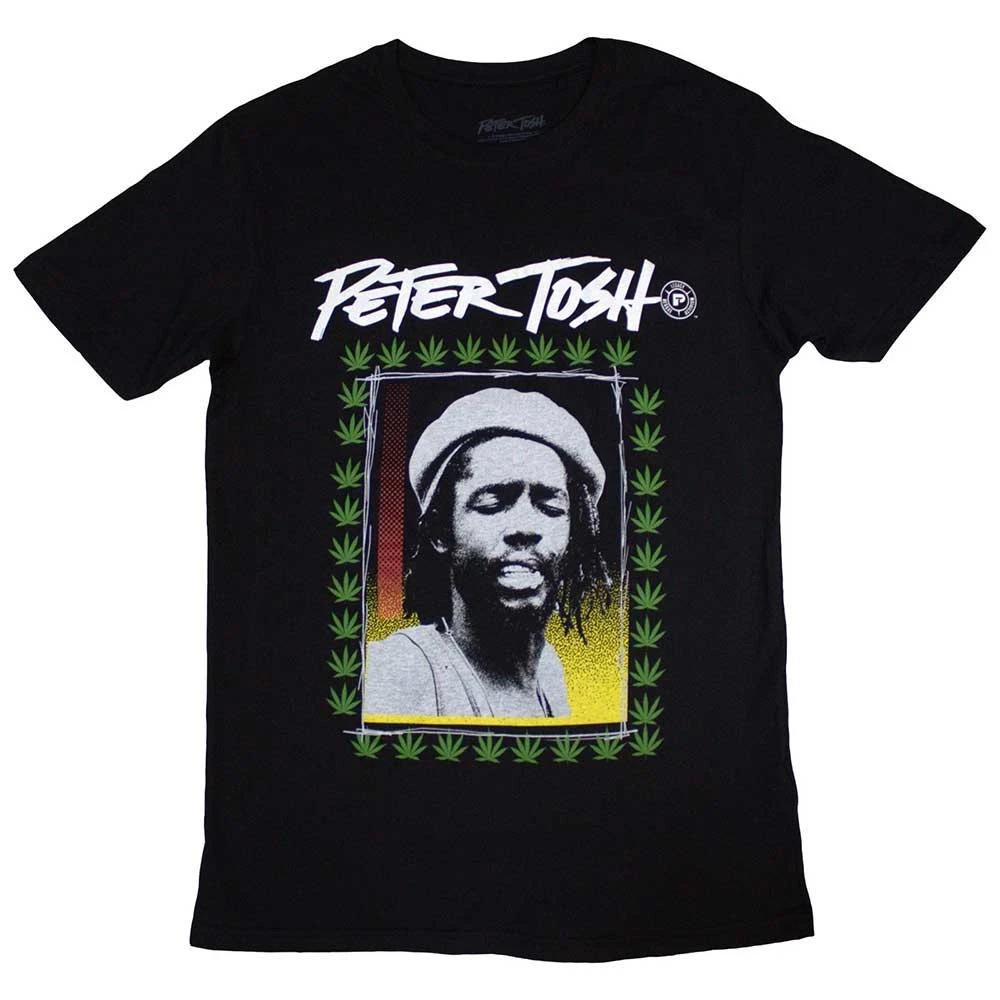 Peter Tosh Leaf Frame Tee Tshirt Unisexs