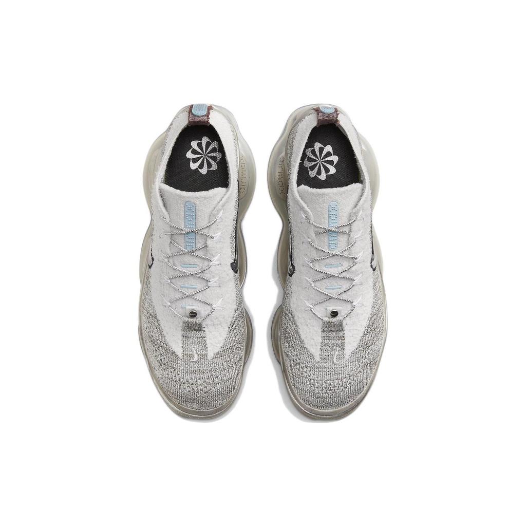 Nike Женские кроссовки Air Max Scorpion Flyknit Gaiter кремовые бледно-серые металлик-серебристые FD4612-001