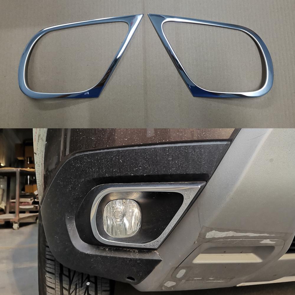 Нержавеющая сталь Хром Задние противотуманные фары Накладка на лампу для Renault Dacia Duster 2018-