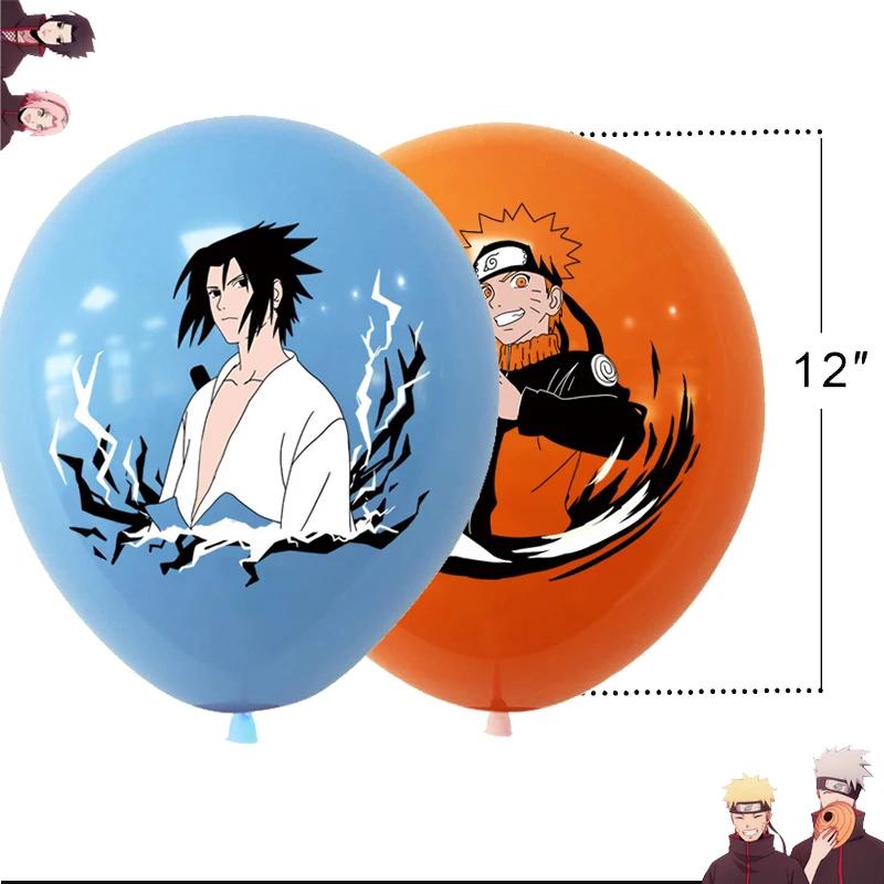 New 12pcs 12Inch Naruto Latex Balloon Party Supplies Video Game Party Balloon Balloons Kids Birthday Party Dcorations Gift Toys