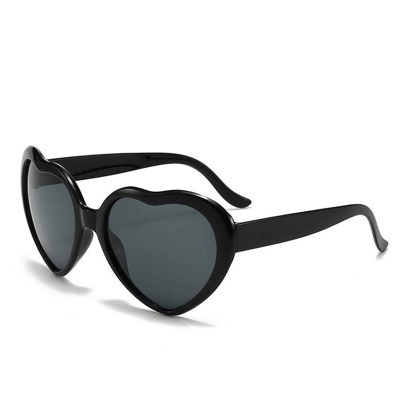 Love Heart Shaped Effects Eyewear Watch The Lights Change to Heart Shape At Night Diffraction Glasses Women Fashion Eyeglasses