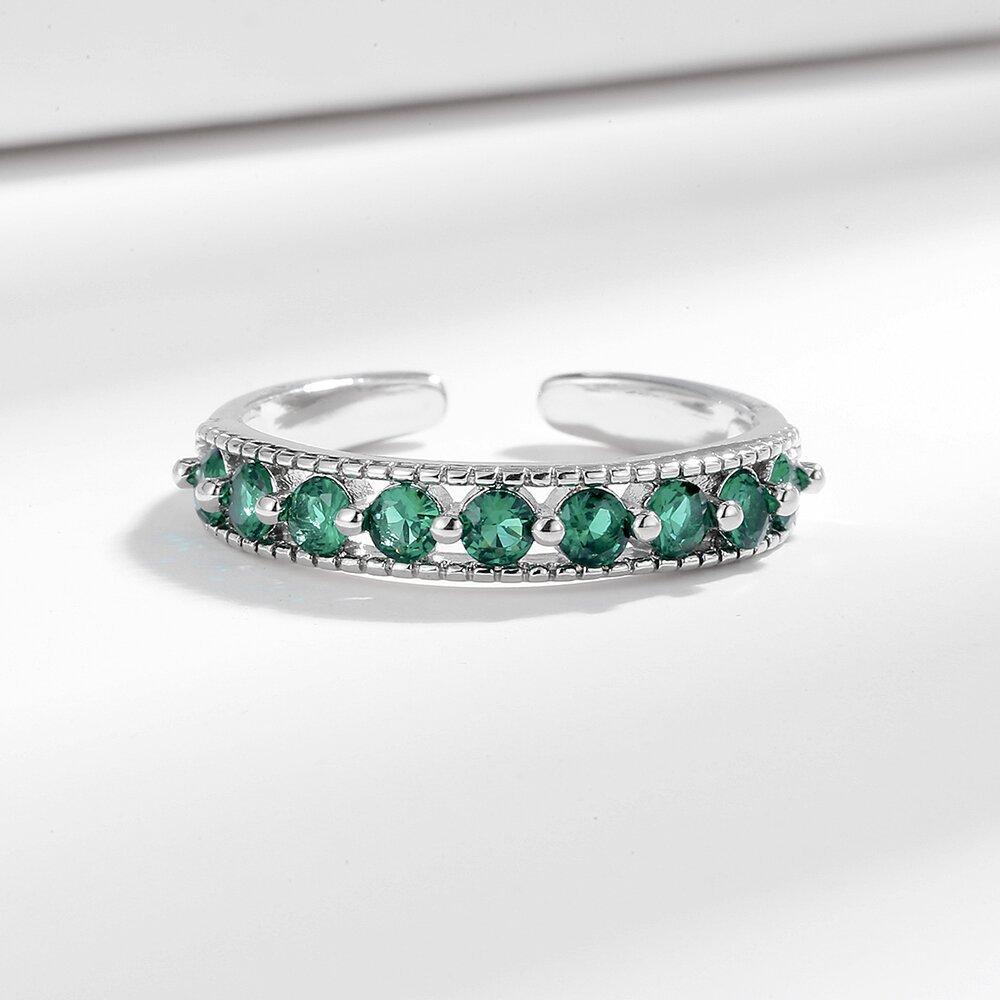 Europe, America, Fashion, Simple And Non-Fading Niche Gypsy Star Zircon Ring, Women'S Ring, Japanese And Korean Ring Jewelry.