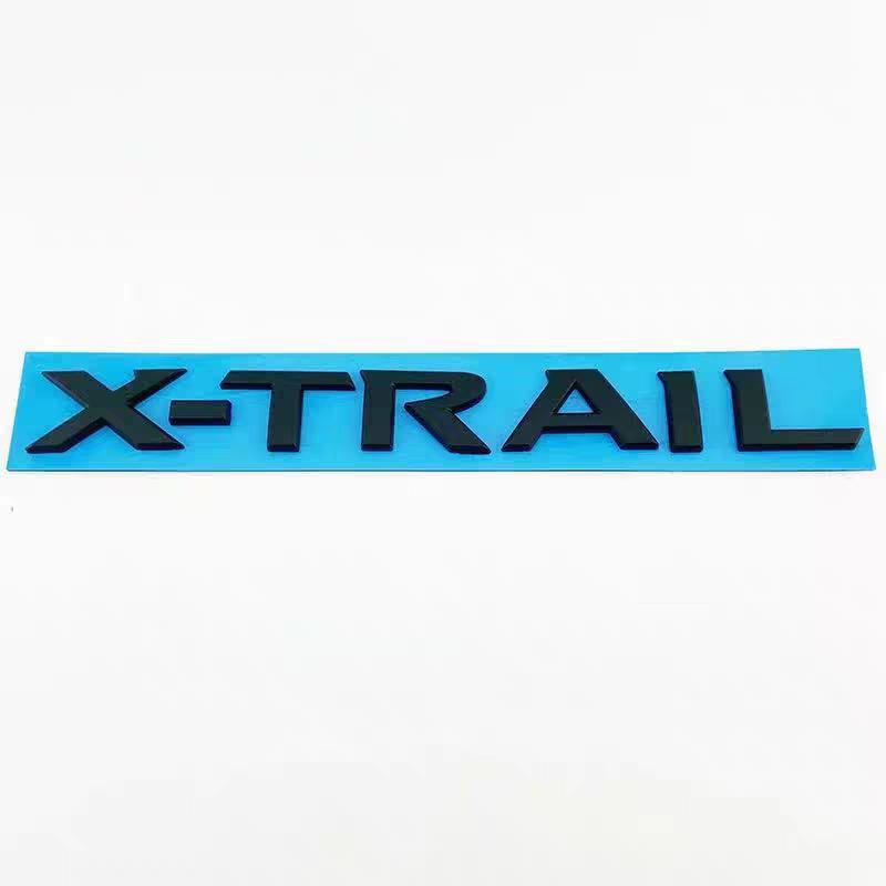 New Pretty ABS X-TRAIL XTRAIL Car Letter Rear Tail Trunk Decals Emblem Badge Sticker Auto Styling Accessories for Nissan XTRAIL
