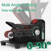 250W Rechargeable Small Sanding Belt Machine Micro Desktop Electric Polishing Machine Household Portable Sharpening Tool
