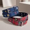 Adjustable Dopamine Flower Belt Y2k Women's Jeans Belt Fashion Pin Buckle Waistband  Women Gifts