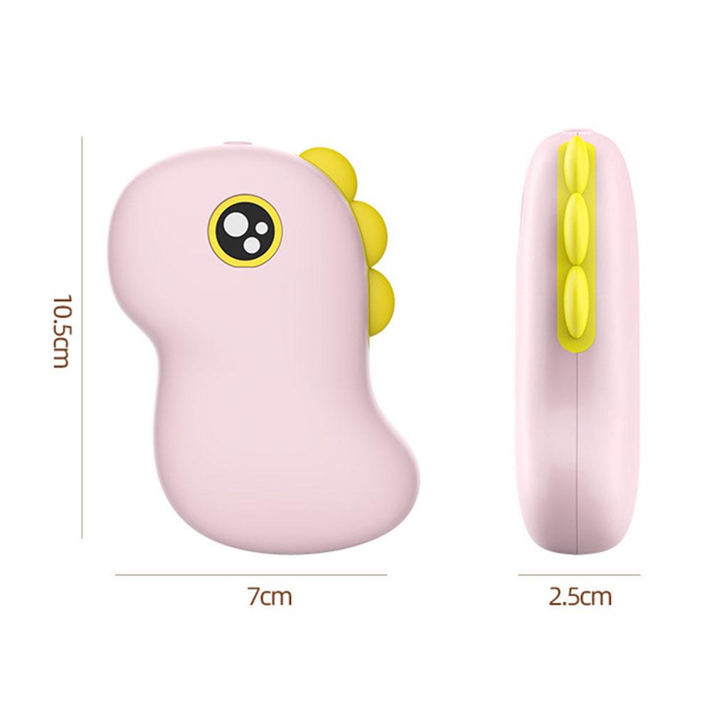 2pcs Hand Warmers Cartoon Rechargeable Portable Hand Warmers Electric Reusable Pocket Heater For Outdoor Camping Hiking Fishing