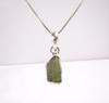 Moldavite Gemstone 925 Solid Sterling Silver Handmade Pendant Jewelry, Statement Women Ring, Gift For Her.