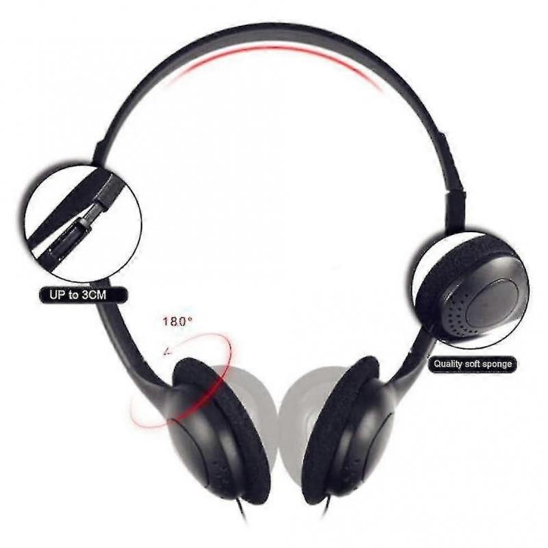 10 Pieces In-Line Classroom Learning Headphones Wired Headphones Headphones