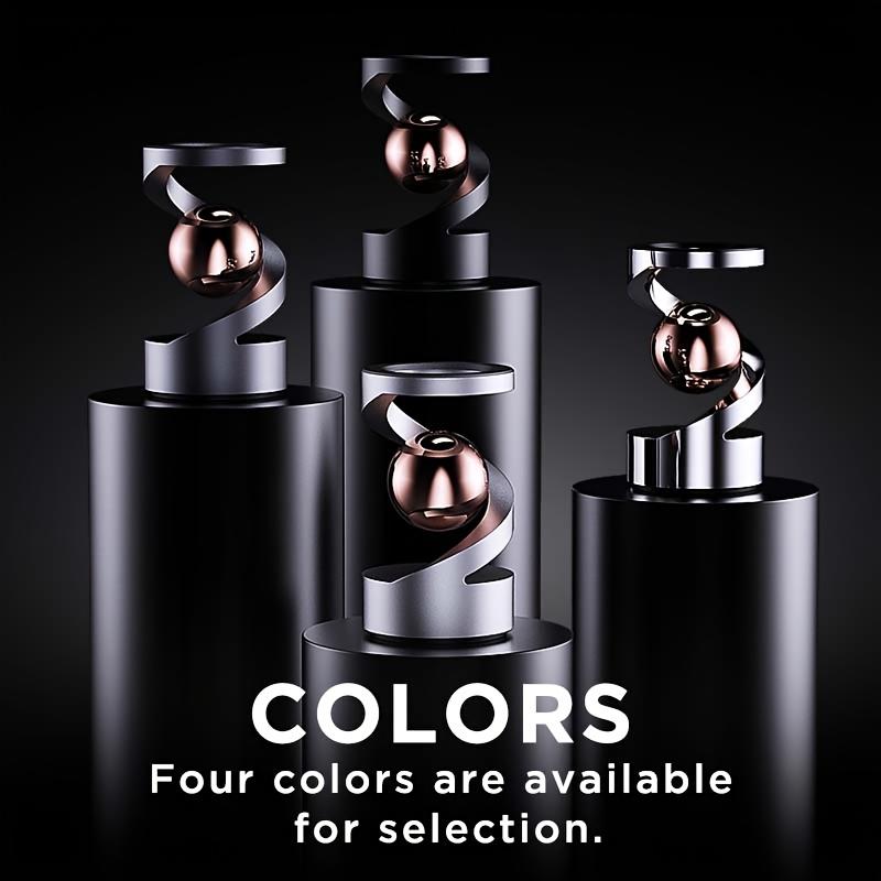 Элегантный гироскоп - настольная игрушка - Алюминиевый сплав, не левитирующий, вращающийся пальцем настольный сувенир для декора офиса