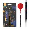 CUESOUL JIHO D2 18g 90% Tungsten Steel Soft Tip Dart Set with ROST T19 Two-Color Integrated Flights (CSJH-90R18KJHD2)
