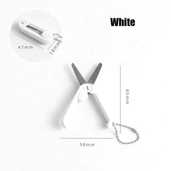 Выдвижные портативные телескопические ножницы для офисных студентов Портативные маленькие ножницы МИНИ-ножницы из нержавеющей стали Детские складные ножницы