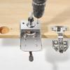 35mm Concealed Hinge Drilling Jig Stainless Steel Woodworking Tool for Door Installation Cabinet Making
