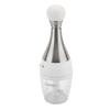 White Silver Garlic Press Plastic Stainless Steel Blades Garlic Mincer  Vegetables Meat Onions