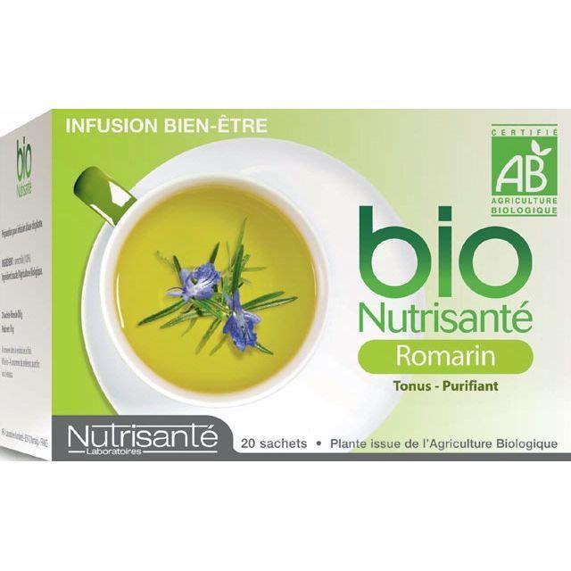 Nutrisanté Infusion Bio Romarin 20 Sachets