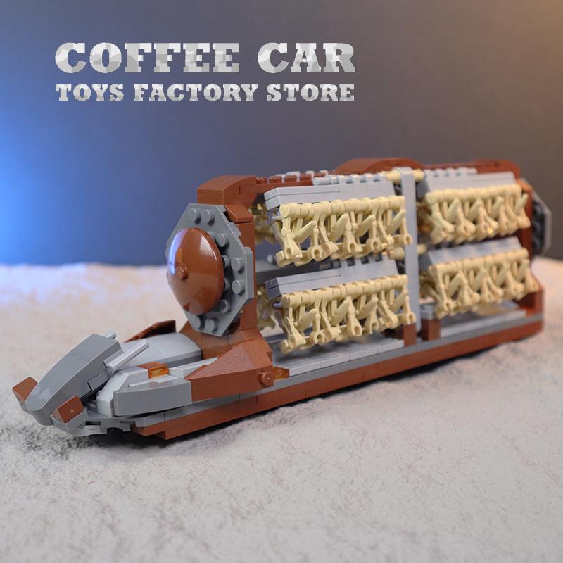 Звездный План Атакующий Корабль MOC Строительные Кубики 3D Модель Робот Битва Космический Корабль Кубики DIY Головоломка Игрушки Взрослые Дети Подарки на День Рождения