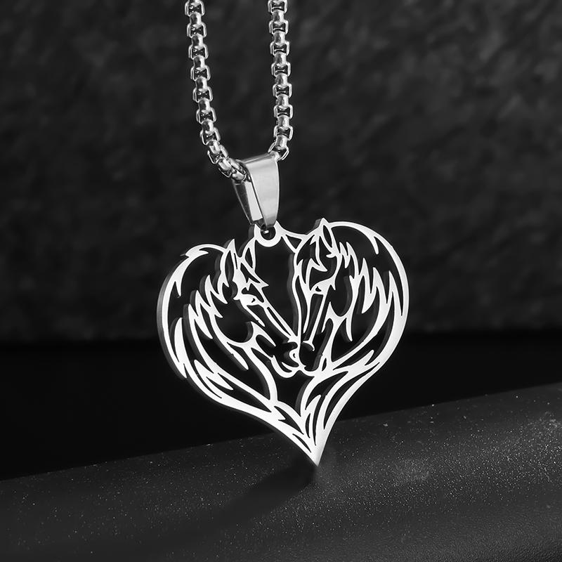 Нержавеющая сталь простой персонализированный кулон-паук ожерелье для мужчин и женщин модный кулон для вечеринки ювелирный подарок