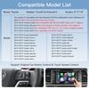 CARABC Беспроводной Carplay Android Auto Для TOYOTA Touch 2 CHR Avalon Corolla Camry Yaris Auris RAV4 Highlander 2014-2019 Декодер
