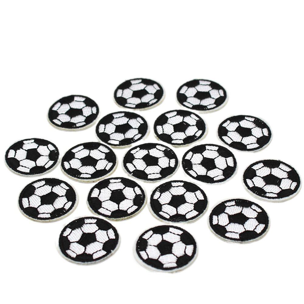 Embroidered Stick on Football Handmade Stickers Clothes Patches Jeans Decor