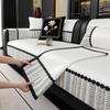 French Summer Ice Silk Sofa Cushion Mat Seat Cushion All-Inclusive Combination Sofa Cover Summer Universal Set Cover