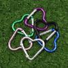 Hanging Outdoor Camping Tool Aluminum Carabiner Heart-shaped Buckles Keyring Hook Keychain Clip