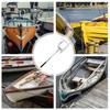 Telescopic Rod Dock Hook Stainless Steel Long Distance Threader Telescoping Boat Hook  Stop Ship