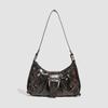 Bag Female Underarm Bag Niche Design Punk Biker Bag Shoulder Bag