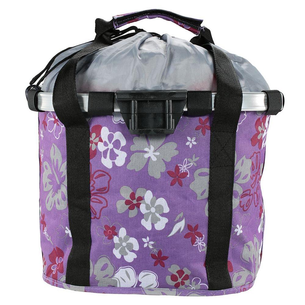 Велосипедная съемная велосипедная передняя парусиновая корзина, сумка-переноска для домашних животных, рама из алюминиевого сплава