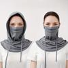Мужская и женская маска для лица с закрытием шеи - Быстросохнущая дышащая, эластичный спортивный дизайн для велоспорта, активного отдыха и повседневной носки