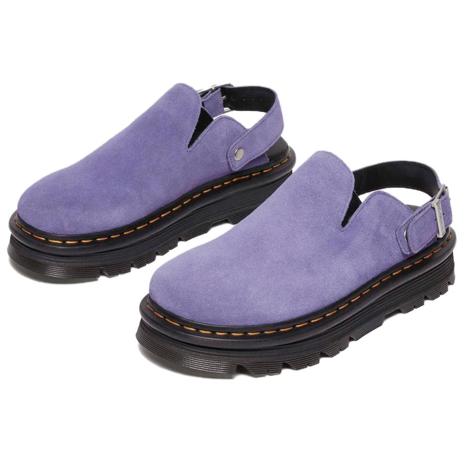 Dr Martens ZebZag Мюли Замша Унисекс Сумеречный Фиолетовый 31937500