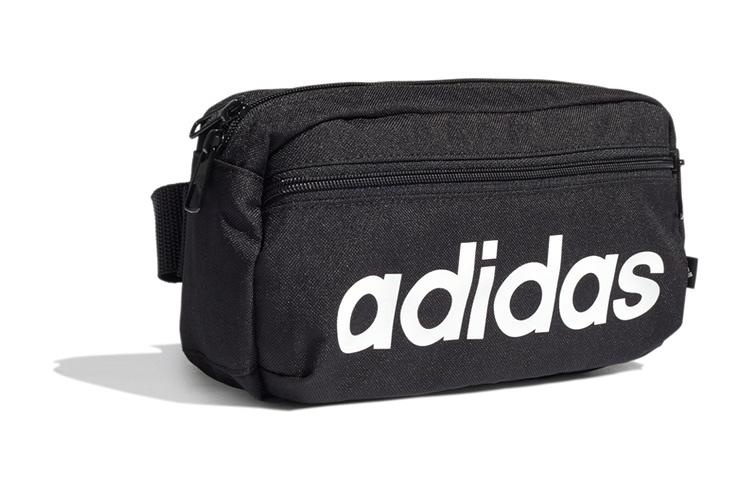 Adidas Recycled Polyester Material Crossbody Fanny Pack Regular Unisex Black GN1937